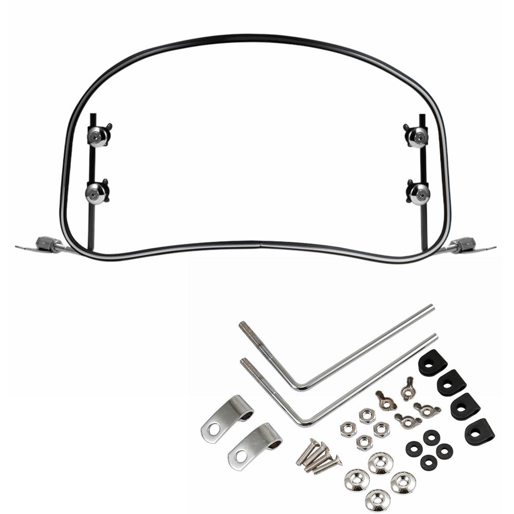 Motorcycle Windshield Universal Scooter Windscreen Wind Deflector Screen Windshield Spoiler Air Deflector