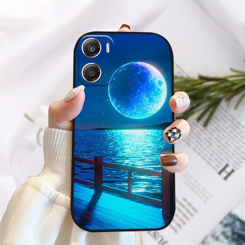 For Motorola Moto G06 /G06 Power Phone Case Stylish Painted Back Bumper For MotoG06 Power Cover Soft TPU Silicone Funda Coque