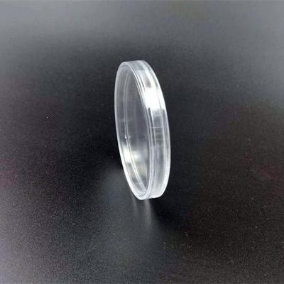 Transparent Crystal Round Box for 70mm Commemorative Coins