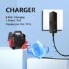 15V 1A~1.5A Adapter Charger Charging Cable Cord For Peak 450A 500A 600A 800A 1000A Auto Battery Booster Jump Starter, Compatible