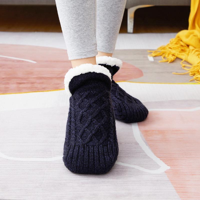 Floor Socks, Sock Covers, Velvet Thickened, Winter, Women's, Warm, Home Socks, Men's Socks