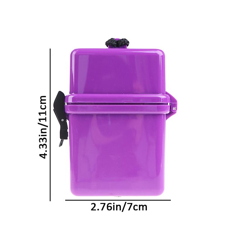 Dykbehållare & Repklämma Pengar ID-kort Körkort Nycklar Vattentät Torrbox