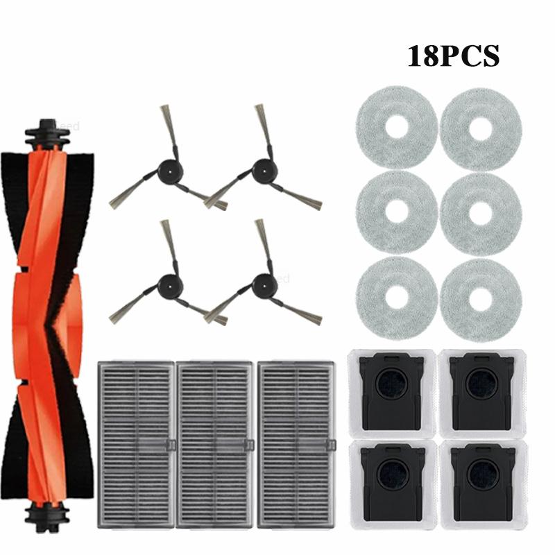 Dreame L40 Ultra / X40 Ultra Robot Vacuum Accessories Dust Bags Mop Main Side Brushes Cloths HEPA Filters Spare Parts