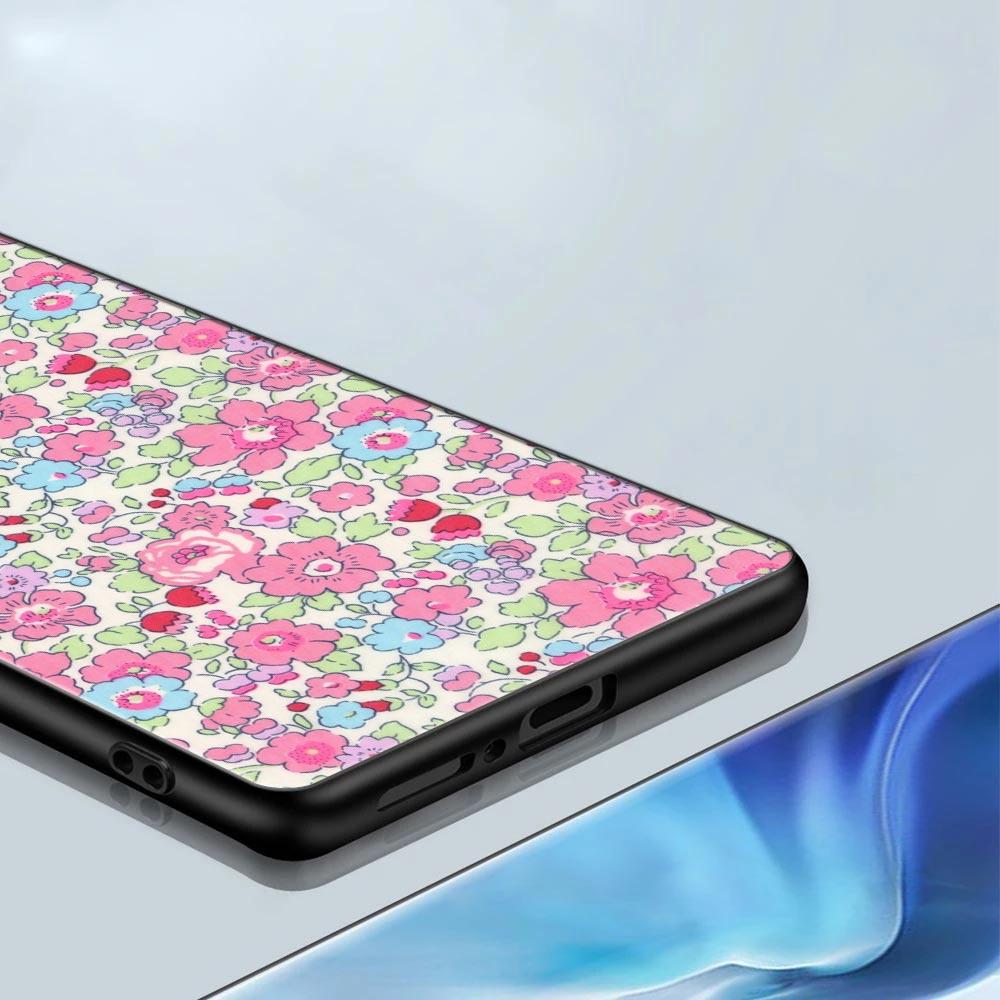 Flowers of London Case for Xiaomi Mi 11 Lite 5G NE 11i 11X 11T 12 Pro Poco F1 F3 X3 GT X4 NFC Pro Cover Betsy Theodora Wiltshire