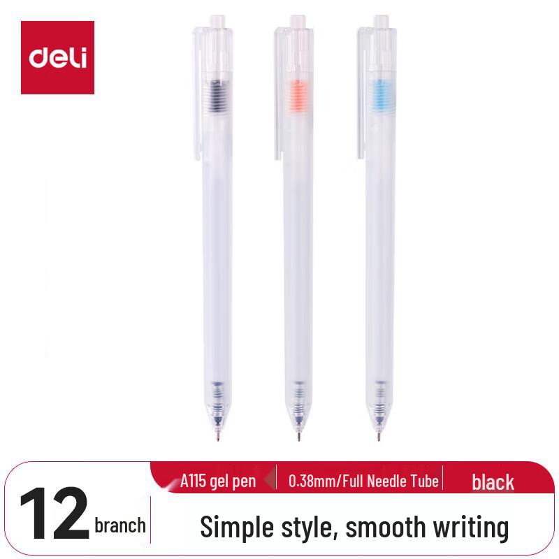 Deli Retractable Gel Pens