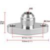 Turbo Oil Return 8AN Drain Flange 1.5in Fit for GT15 GT17 RHF4 TD04