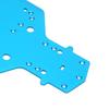Aluminum Alloy Chassis Bottom Plate Replacement Upgrade Parts for   94122 1/10 RC Car
