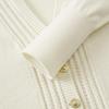 Giovanni Valentino Women's Pure Wool V-Neck Cardigan