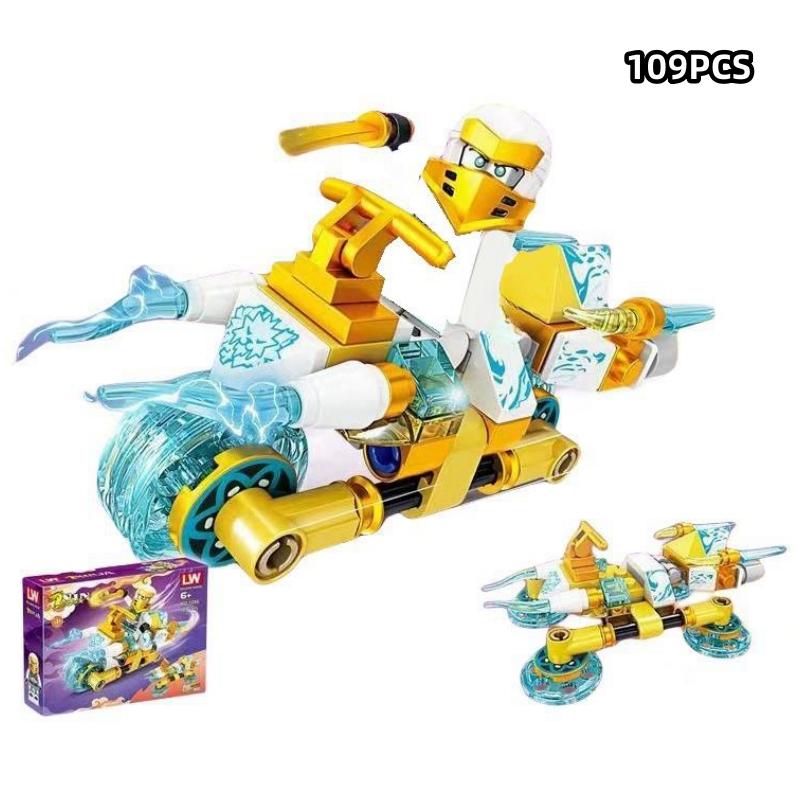 Ninja Dragon Building Blocks Mini Compatible Figures Bricks Kit Classic Movie Model Kids Toys Boys For Children