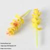 Mini Flocking Artificial Succulent Bonsai for DIY Wall Decor