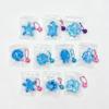 Squeeze Keychains, Pack of 10, Charms, Bag Charms, Key Holders, Backpack Decorations, Women's Hanging Keychains, Anti-Loss Accessories, Cute Sea