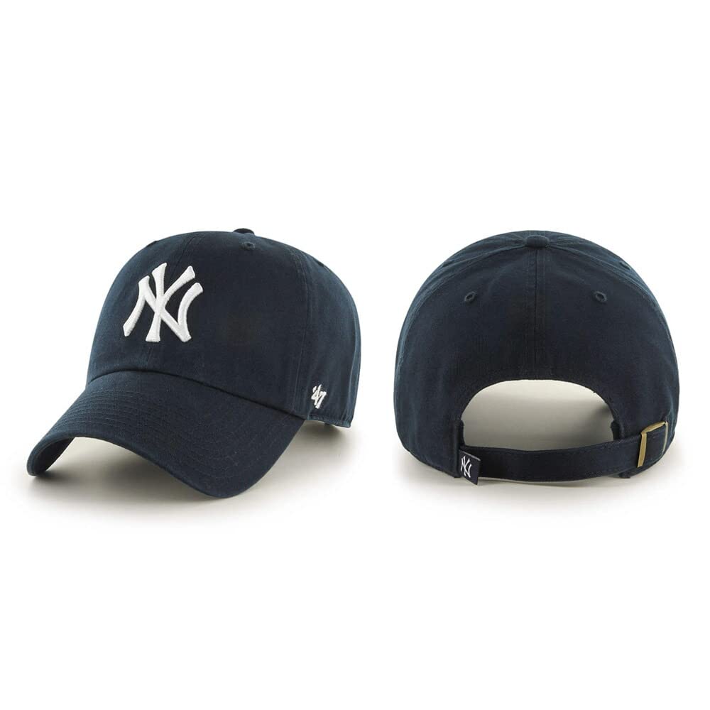 BRAND NEW YORK METS CLEAN UP New York Mets Cap Hat '47 '47 BLACK/Black 6-Panel