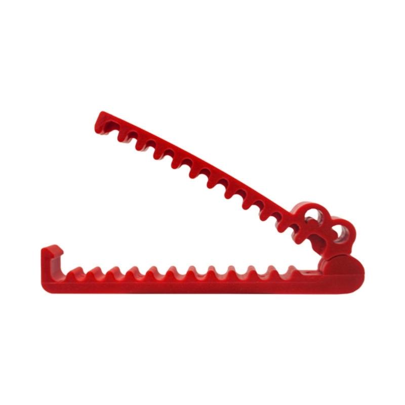 

Cartoon Alligator Paper Clip Strong Seal Travel Clip for Children Students Supplies красный