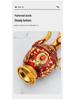 Europäisches Retro-Kreativ-Hochzeitsset: Russischer Flachmann & Weißweinbecher-Ornamente