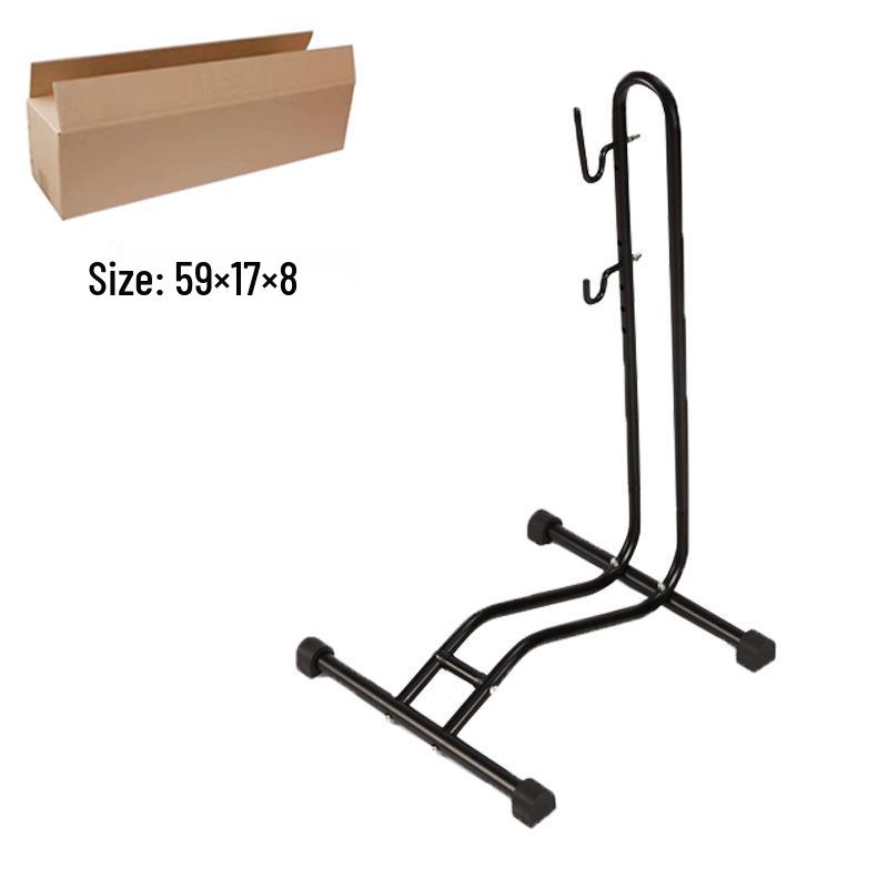 Vertical L-Shaped Bicycle Rack & Display Stand for Mountain Bikes
