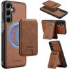 2 in 1 Detachable Cards Solt Wallet Leather Case For Samsung Galaxy S25 Ultra S24 Plus S22 S21 A55 A35 A16 A15 A14 Vertical Bag