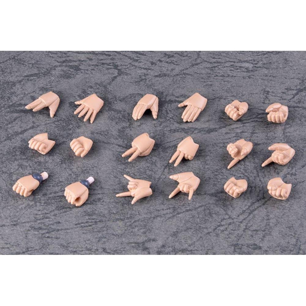 Polynian Polynian Handparts Set  Organic Flesh 