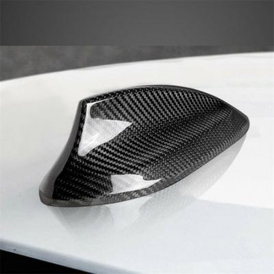 Real Carbon Fiber Car Top Fin Antenna Cover Sticker For Bmw 3 F30 2013- TH