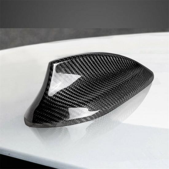 Real Carbon Fiber Car Top Fin Antenna Cover Sticker For Bmw 3 F30 2013- TH