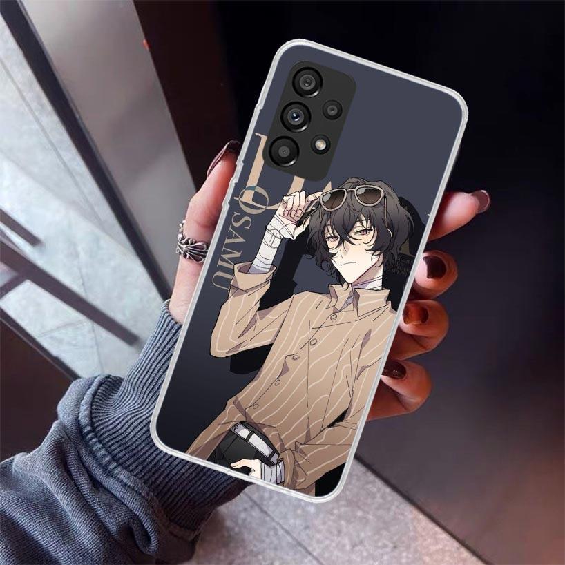 Bungo Stray Dogs Dazai Phone Case For Samsung Galaxy A12 A52S A42 A32 A22 A51 A50 Note 20 Ultra 10 S10 Plus A71 A70 A31 A30 A10S