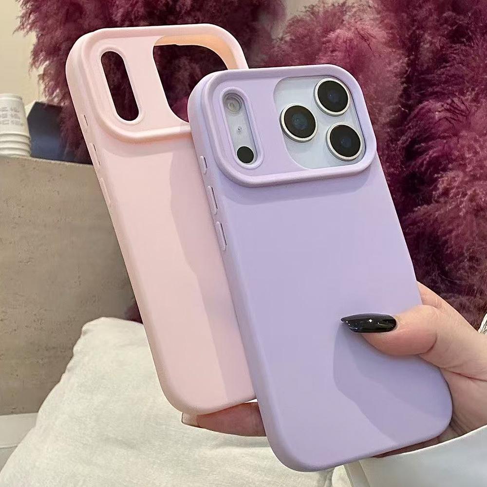 Colorful matte liquid silicon soft phone case for iphone 17 16 15 14 13 12 11 Pro Max Plus Air full shockproof back bumper cover