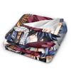 Fairy Tail  Warm Soft Blanket Japanese Anime Travel Plush Throw Blanket Aesthetic Couch Chair Flannel Bedspread Sofa Bed Cover