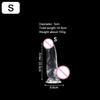 Soft Jelly Dildo Realistic Penis Suction Cup Dildo Big Dick Female Masturbator Clitoral Stimulator Lesbian Sex Toys For Women