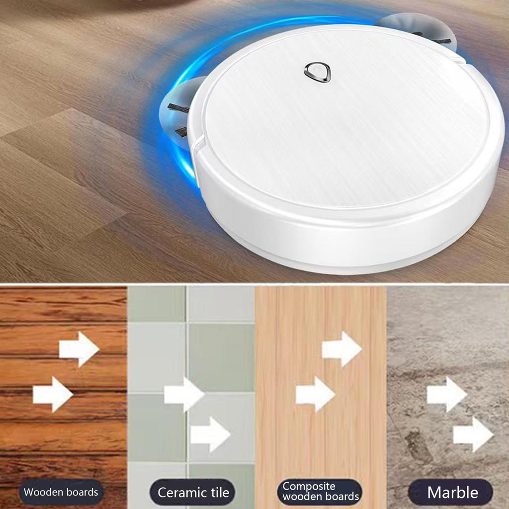 Smart Home Mini Rechargeable Vacuum Mop Robot Vacuum Cleaner Multifunctional Noise Reduction Device Simple Model