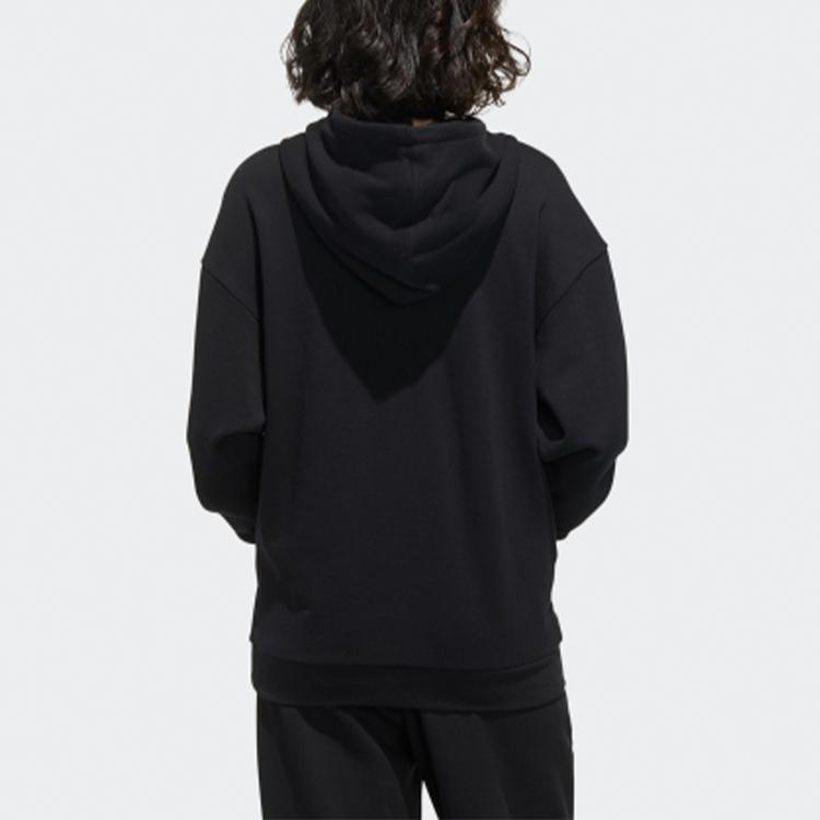 Adidas Neo Casual Sports Hooded Sweatshirt Unisex Tops Black GG3388