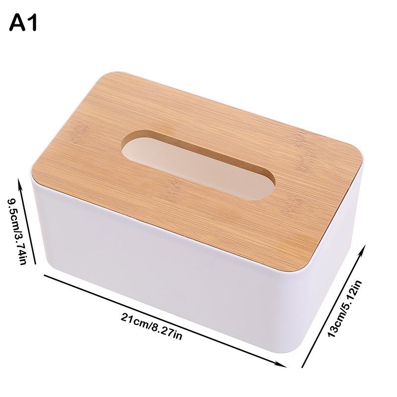 

Коробка для салфеток Простая деревянная крышка Настольная домашняя коробка для салфеток Ящик для хранения бумаги Домашние ящики для хранения с дистанционным управлением для автомобиля