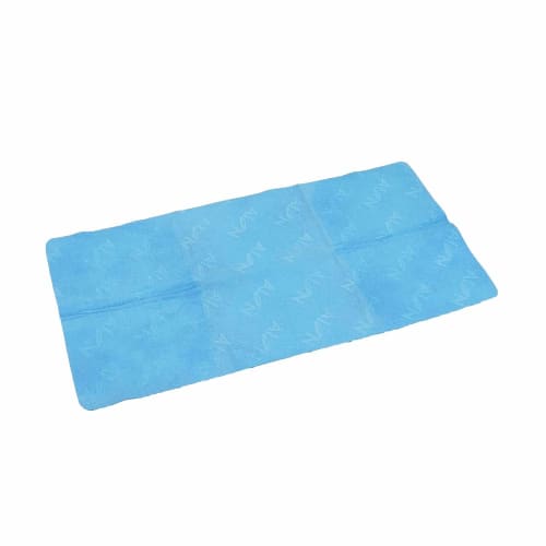 Aion Absorbent Sponge Cloth, Blue, 43 x 22.5 cm, Instantly Restores Absorbency When Squeezed, Perfect for Wiping Water Droplets, Dish Wiping, and Drai