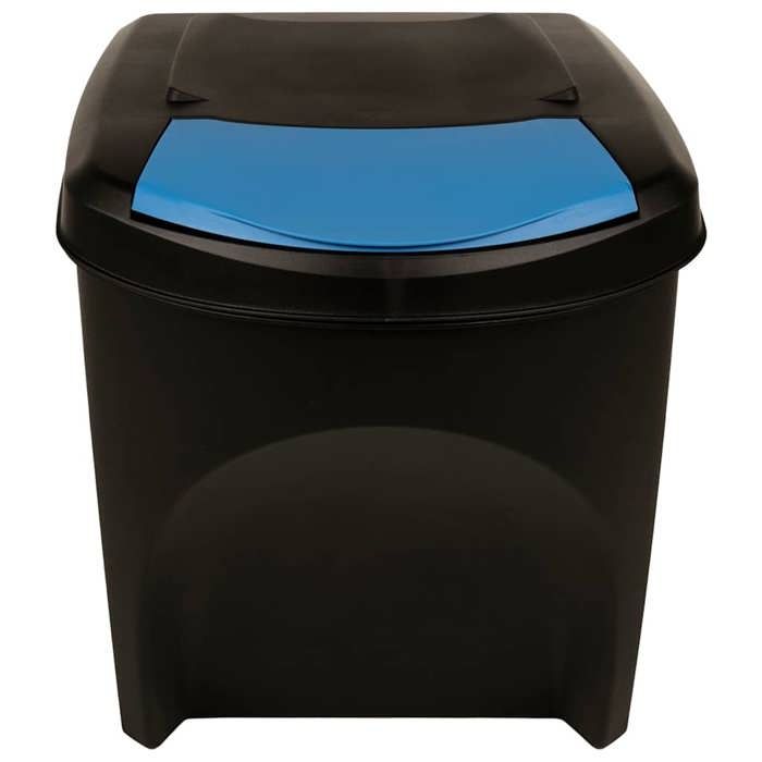VidaXL Stackable Bins 4 Pcs Anthracite 100 L 316185