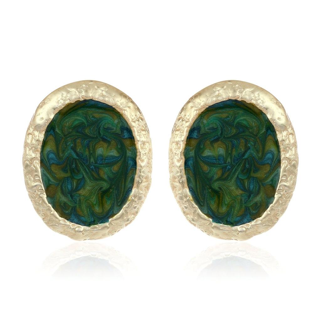 Antique Hairpins with Green Stones