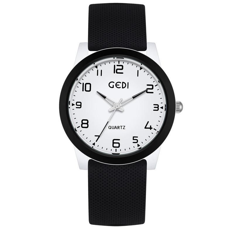 Candy Color Silicone Watch For Middle School Students, Simple Waterproof Guangzhou Watch, Sweat-Proof And Breathable Watch