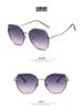 2021 Fashion Polygon Rimless Sunglasses for Women – Korean Street Style Trend