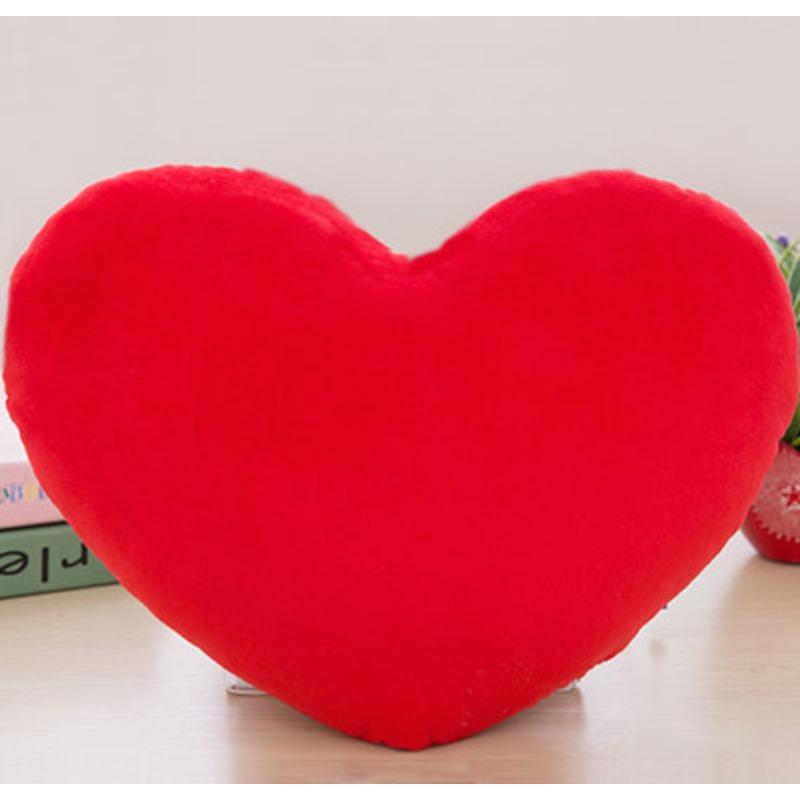 Love pillow plush toy cushion kindergarten dance Valentine s Day gift couple wedding heart-shaped gift 20cm красный 2070₽