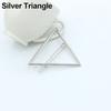 Módní ženy Geometrie Zlatý Stříbrný tón Trojúhelník Vlásenka Spona do vlasů Vlasové doplňky