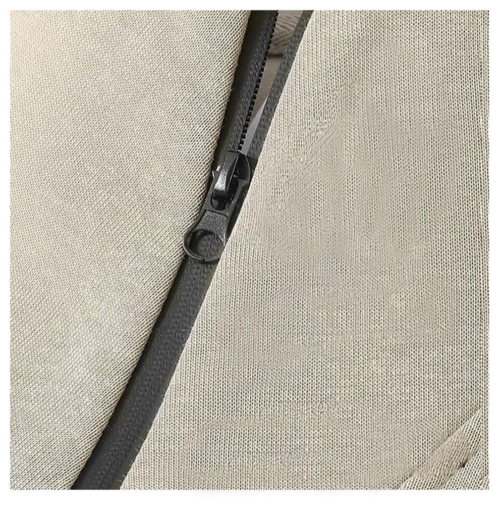 Men's Half-Zip Stand-Up Collar Long-Sleeved Sweatshirt Versatile Fitness Top