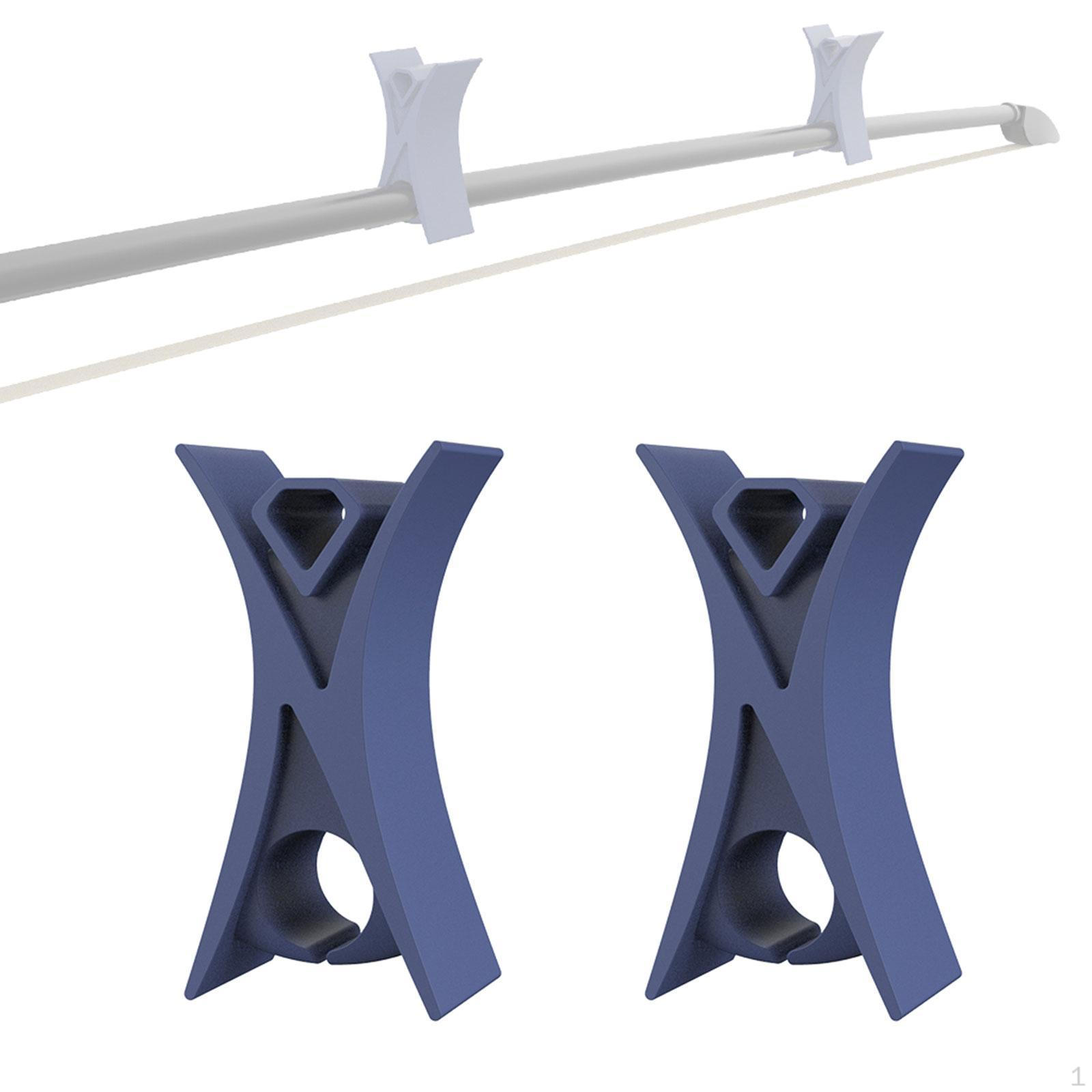 

2 шт. Стопор для смычка скрипки для начинающих, аксессуары для музыкальных инструментов, простой в использовании, легкий темно-синий