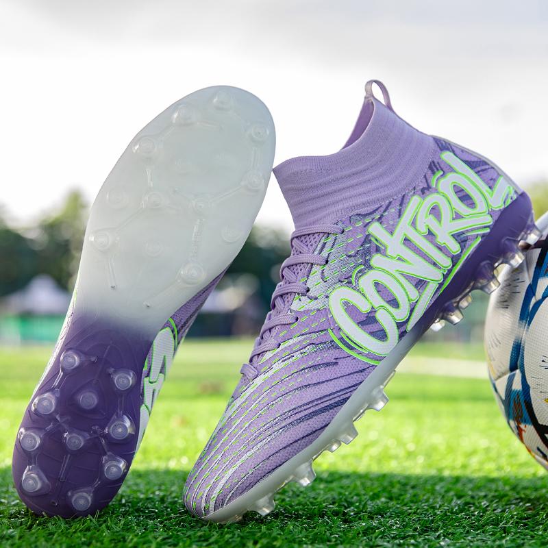 Neue Herren Fußballschuhe Rutschfeste Fußballschuhe Outdoor Drop Shipping Futsal Spiel Training Professionelle Unisex Sportsneaker FG/TF