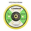 6 Inch Sanding Pad with 5/16 24 Male Thread Suitable for Orbital For Sanders Including DA Style Featuring Dust Extraction Holes