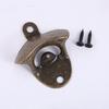 10pcs/set Retro Design Bottle Opener Wall Mounted Hanging Beer Opener DIY Tools Alloy Electroplating Process Bar Wall Decor