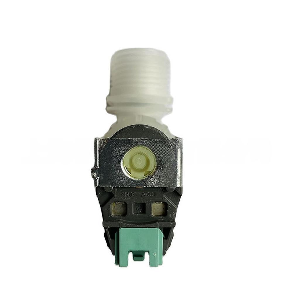 Replacement Washing Machine Solenoid Valve 9001035738/33299018 110V AC Water Inlet Valve with Plastic Casing and Hose Connector