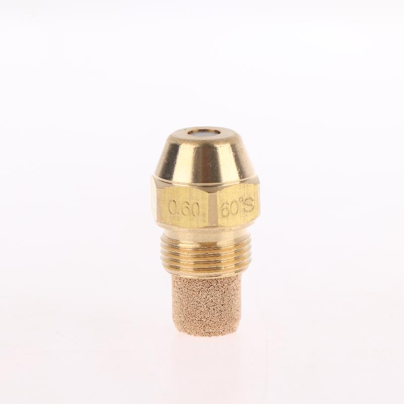 Brass Fuel Oil Nozzle High Heat Resistant High Precision for Agricultural Greenhouse Boiler Heating Oil Burners