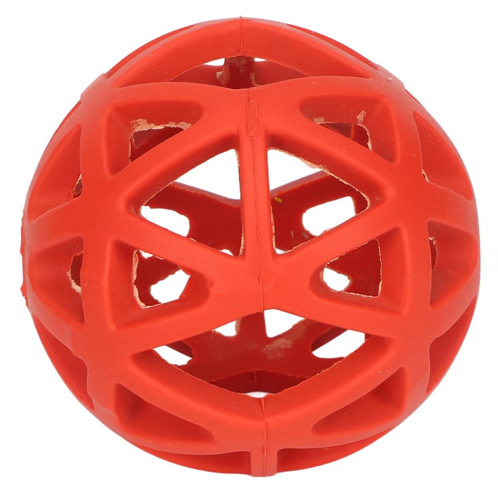 Hollow Dog Ball Bite Resistant Teeth Grinding Interactive Rubber Pet Chewing Ball Toy for Indoor Outdoor
