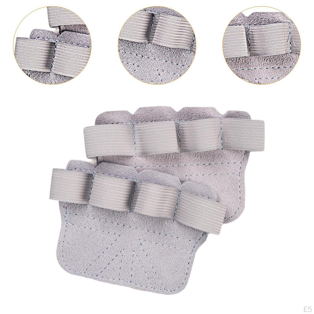 Weight Lifting Grip Pads Palm Guards for Bodybuilding Powerlifting Dumbbell