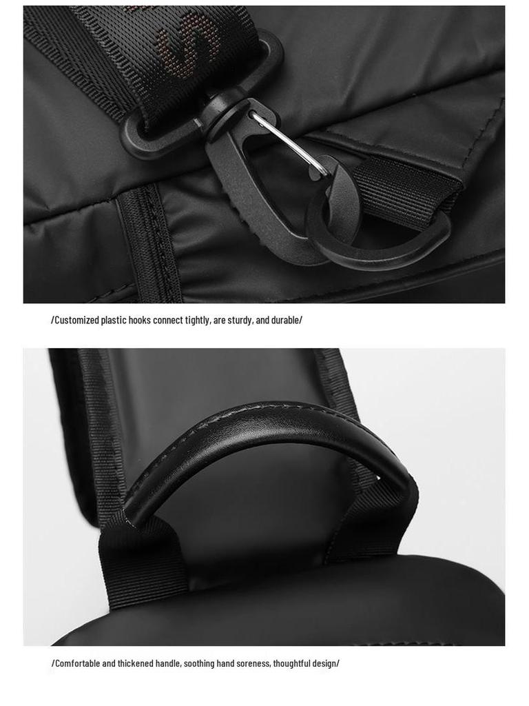 Wasserdichte Umhängetasche für Herren – Großes Fassungsvermögen, lässige Outdoor-Schultertasche