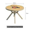 OEING Outdoor BBQ Table & Chair Set