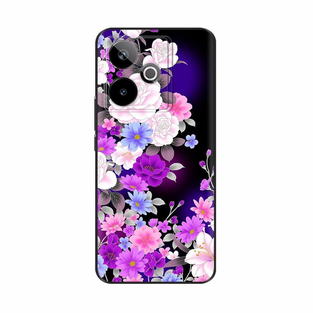 Silicone Phone Case For Realme GT 7 Case Soft TPU Shockproof Back Cover For Realme GT7 Pro Cases For Realme GT 7T Case Fundas