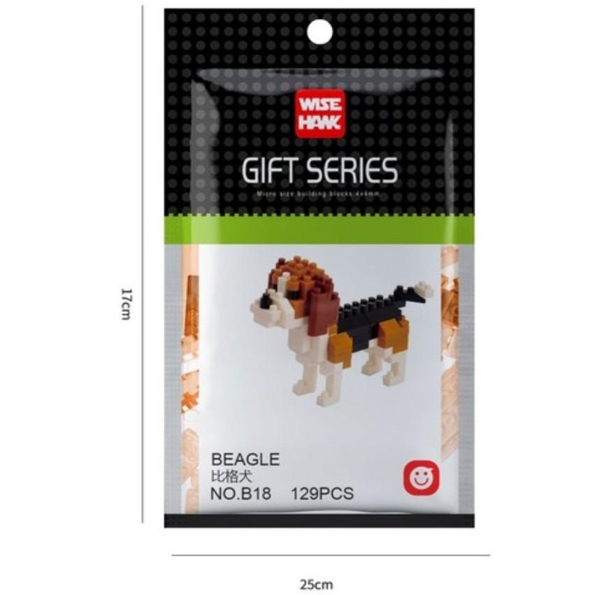 Nanoblock Beagle 129 Teile (Stck)